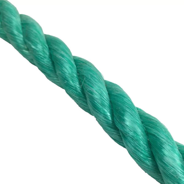 12mm Polypropylene Green Coil Nylon Lightweight 3 Strand Rope