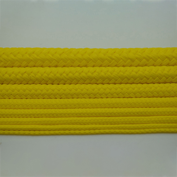 12mm Thick Yellow Polypropylene Rope Braided Poly Cord Line Sailing Boating Camping