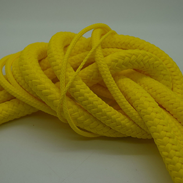 12mm Thick Yellow Polypropylene Rope Braided Poly Cord Line Sailing Boating Camping