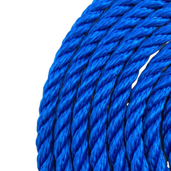 2 Pcs High Strength Softline Warps Boat Lines Royal Blue Mooring Ropes