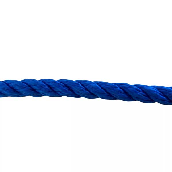 2 Pcs High Strength Softline Warps Boat Lines Royal Blue Mooring Ropes