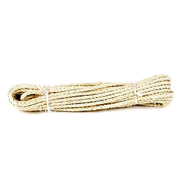 20m Long Natural Sisal Rope Cats Scratching Post Claw Control Toys Crafts Pets Animal