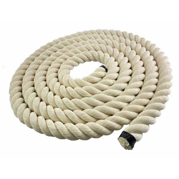 Soft Handling Synthetic Cotton Waterproof Strong White Rope - 24mm Thick 