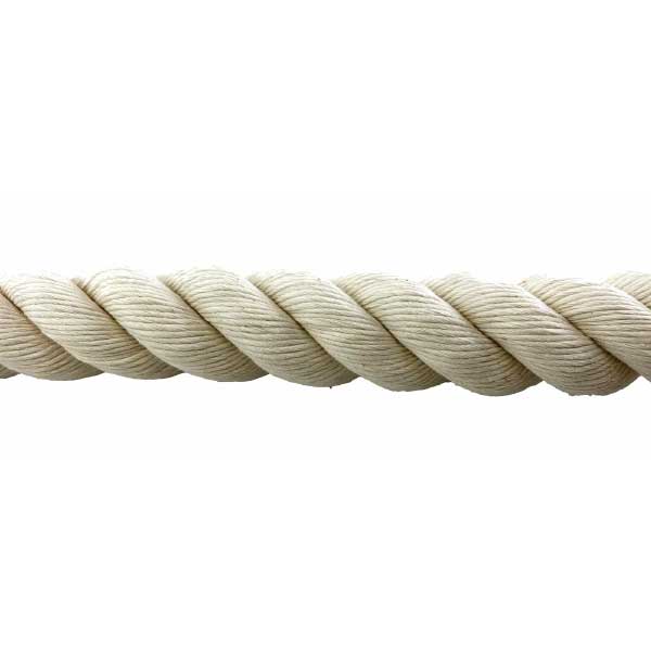 Soft Handling Synthetic Cotton Waterproof Strong White Rope - 24mm Thick 