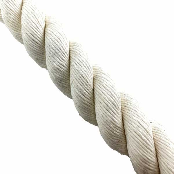 Soft Handling Synthetic Cotton Waterproof Strong White Rope - 24mm Thick 