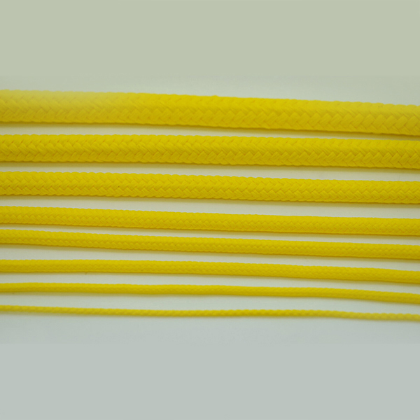 3mm Thick Yellow Polypropylene Rope Braided Poly Cord Line Sailing Boating Camping