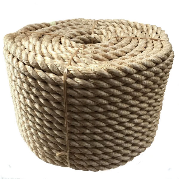 40mm Thick Heavy Duty Twisted Braided Synthetic Sisal Natural Rope