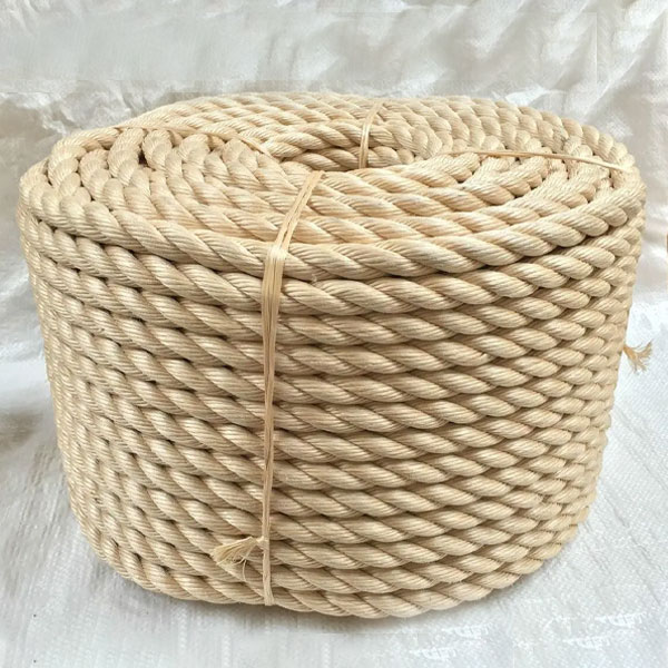 40mm Thick Heavy Duty Twisted Braided Synthetic Sisal Natural Rope