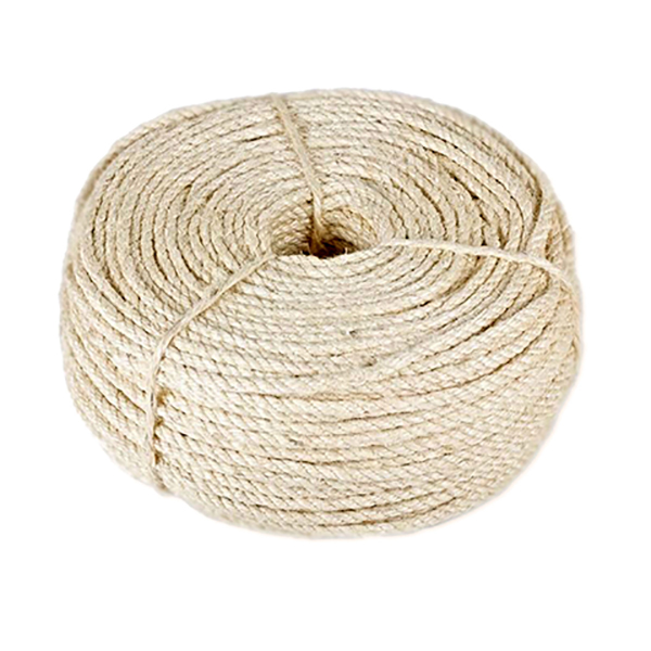 50m Long Natural Sisal Rope Cats Scratching Post Claw Control Toys Crafts Pets Animal