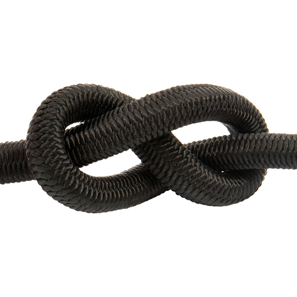 6mm Thick Black Elastic Bungee Rope Shock Cord Tie Down