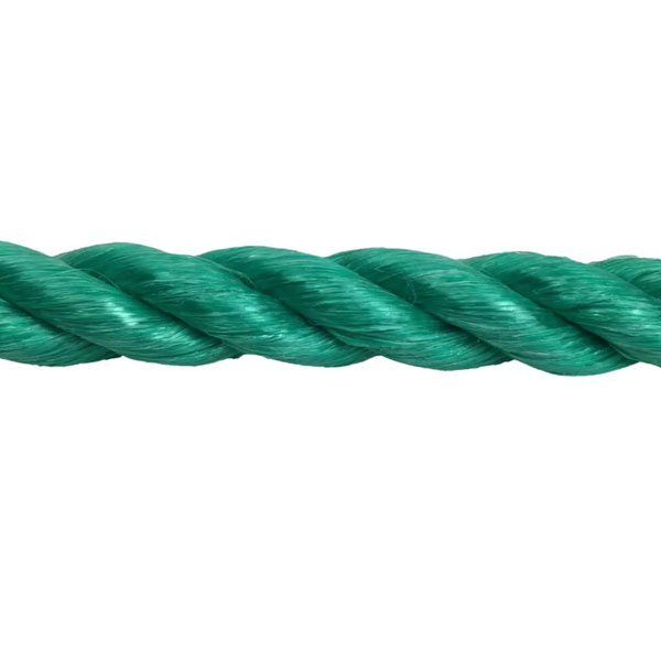 8mm Polypropylene Green 3 Strand Nylon Lightweight Rope Tough Coil 