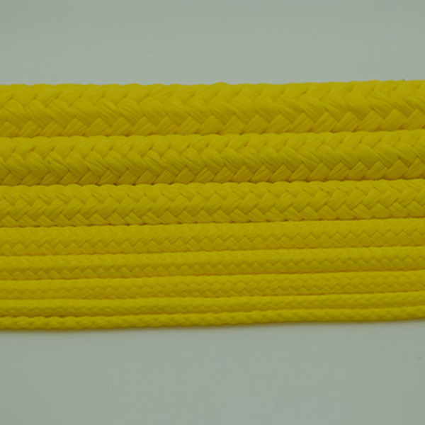 8mm Thick Yellow Polypropylene Rope Braided Poly Cord Line Sailing Boating Camping