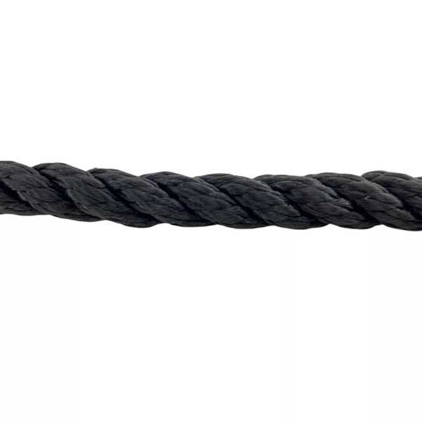 Softline Warps High Strength Boat Lines 2 Pieces Black Mooring Ropes 