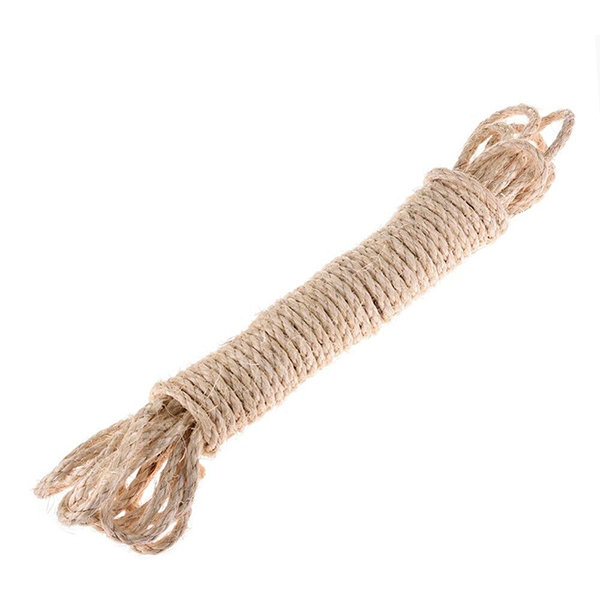 Sustainable Sisal Rope Spools for Feline Enrichment, Outdoor Spaces, and Pet Play Structures